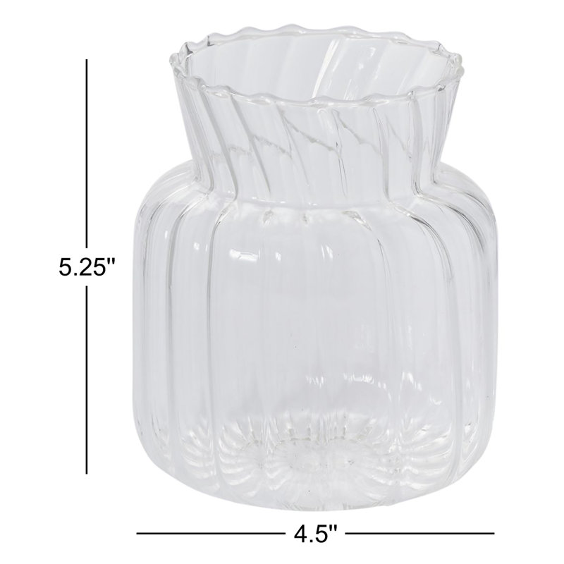 Vase de table en verre Amaya