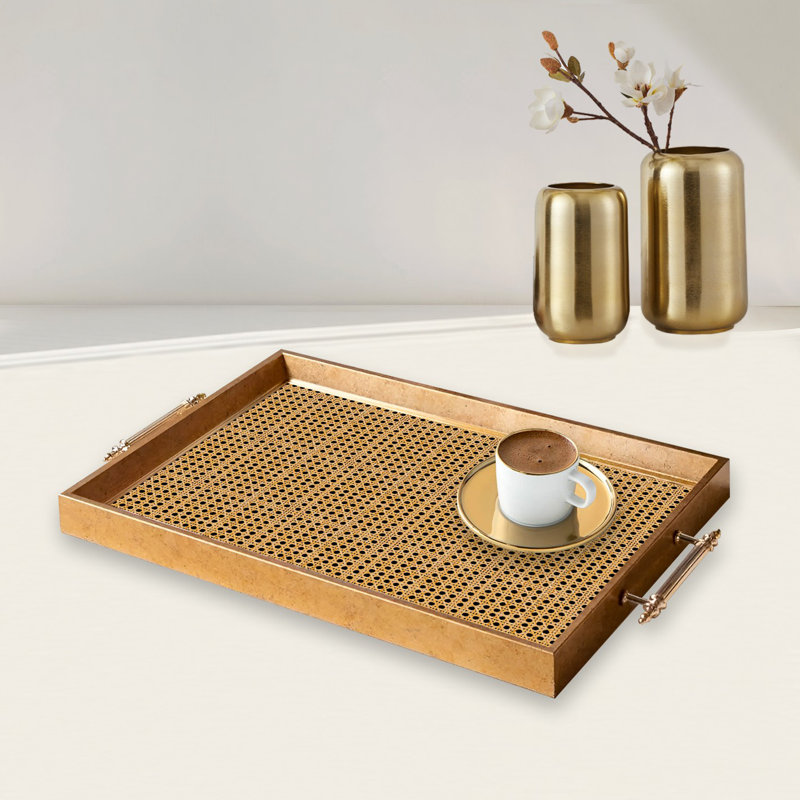 Élégant plateau en verre de 19,7 po x 11,4 po x 1,4 po | Fabrication 100% verre durable | Facile à nettoyer avec un chiffon humide | Idéal pour le service, la présentation décorative et l'organisation | Ajout élégant à la décoration intérieure
