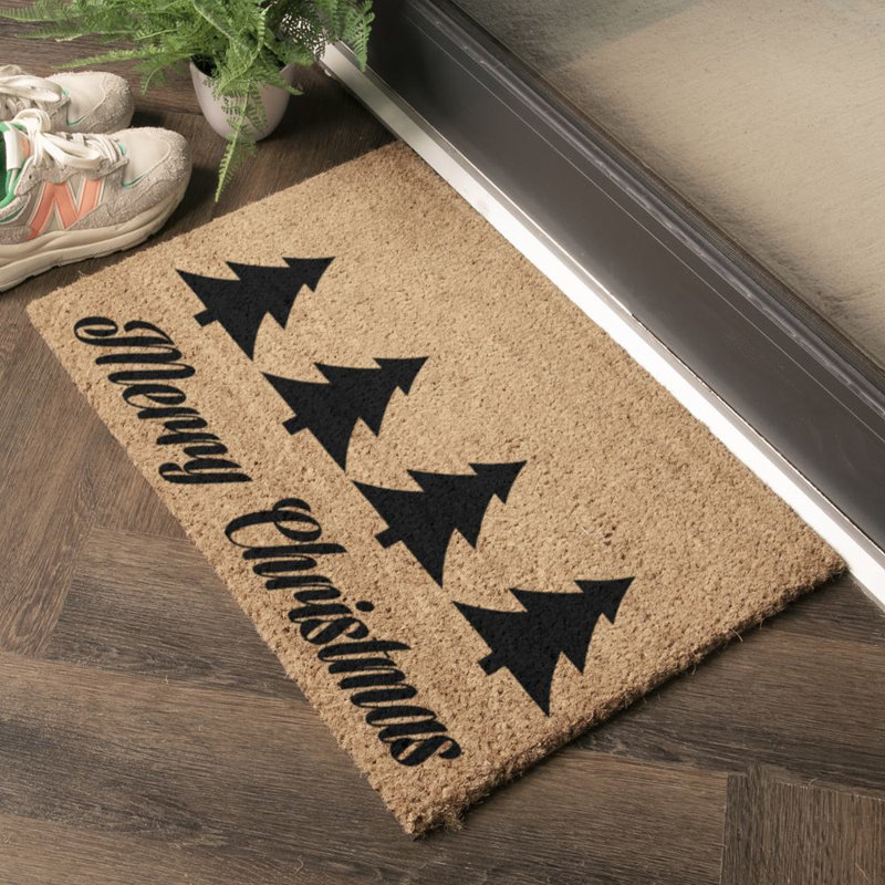 Finlee Non-Slip Christmas Outdoor Doormat
