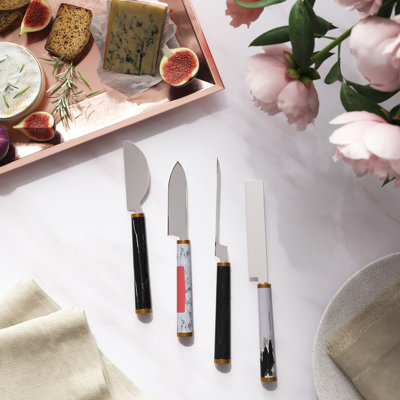 Ensemble de couteaux à fromage 4 pièces Twedt