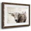 Longhorn sépia - impression d'un seul cadre photo-1059739025-1059739026