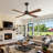 42in Solid Wood Ceiling Fan With Light, Smart Control Led Ceiling Fan, 3 Color Temperatures, Quiet Reversible Dc Motor, Ceiling Fan With Remote & App Control For Bedroom, Living Room & Large Rooms-589042095
