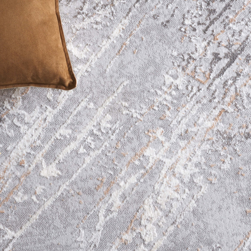 Clairese Parker 106 Performance Abstract Rug, Rectangle 5' x 7'