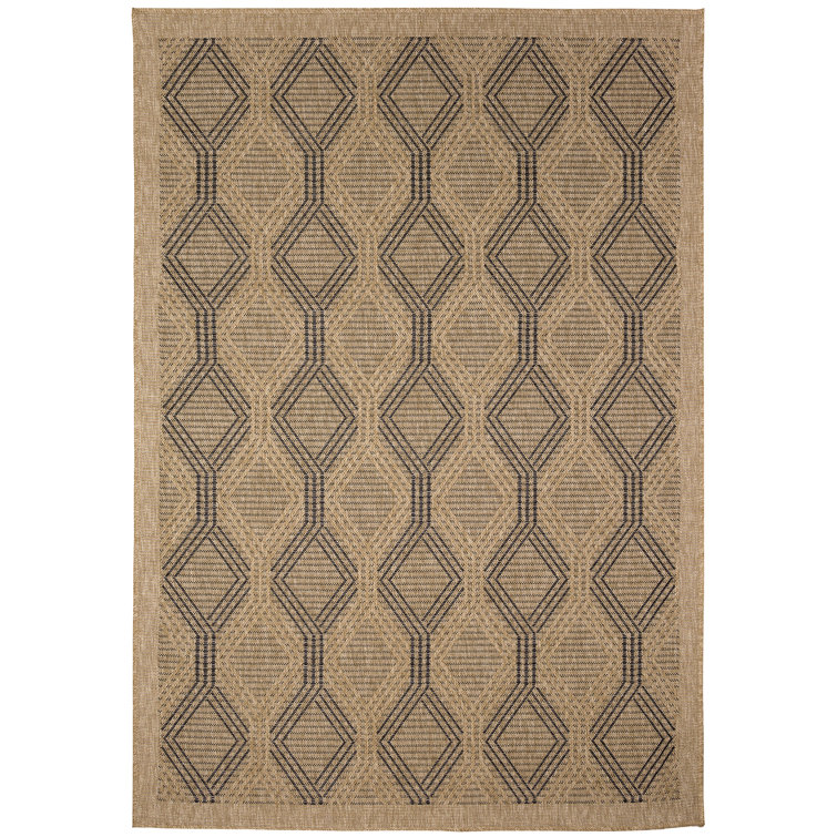 Bordy Geometric Indoor / Outdoor Rug
