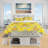 Yellow Anchor Pattern - Nautical & Coastal Duvet Cover Set - Microfiber Polyester-34036662