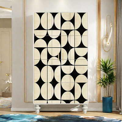 Garde-robe moderne pour chambre double
