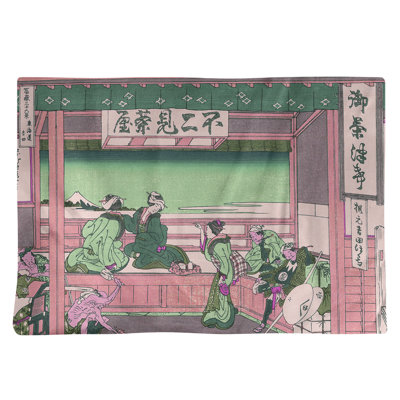Napperon Katsushika Hokusai Yoshida at Tokaido