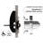 MITER 18 in. x 1.25 in. Grab Bar, ADA Compliant for Bath and Shower Safety (500 lb. Capacity) in Polished Chrome-125355665-125355666