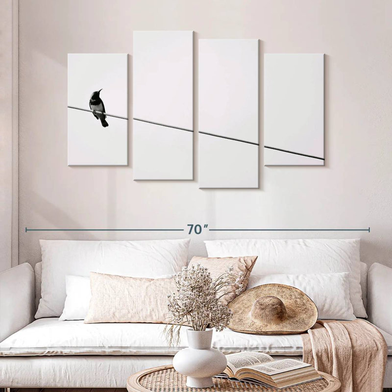 Brampt oiseau simple sur fil