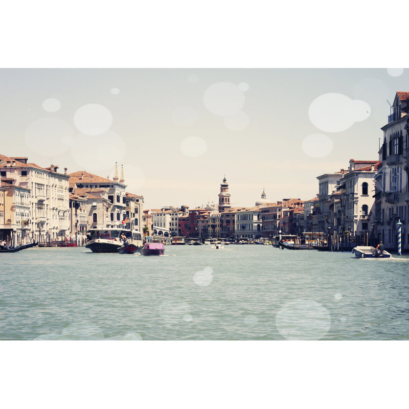 Venice Bokeh I by Sylvia Coomes - Photograph Print, 20cm H x 30cm W, Wrapped Canvas
