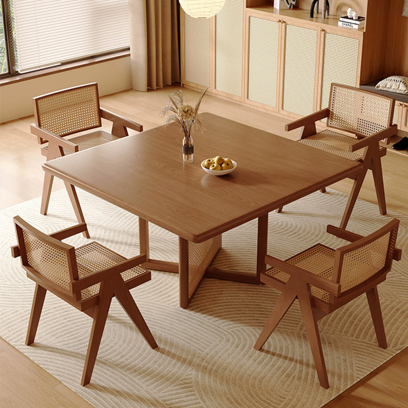 Table de salle à manger Cario, H 29,5 po x L 59 po x l 59 po