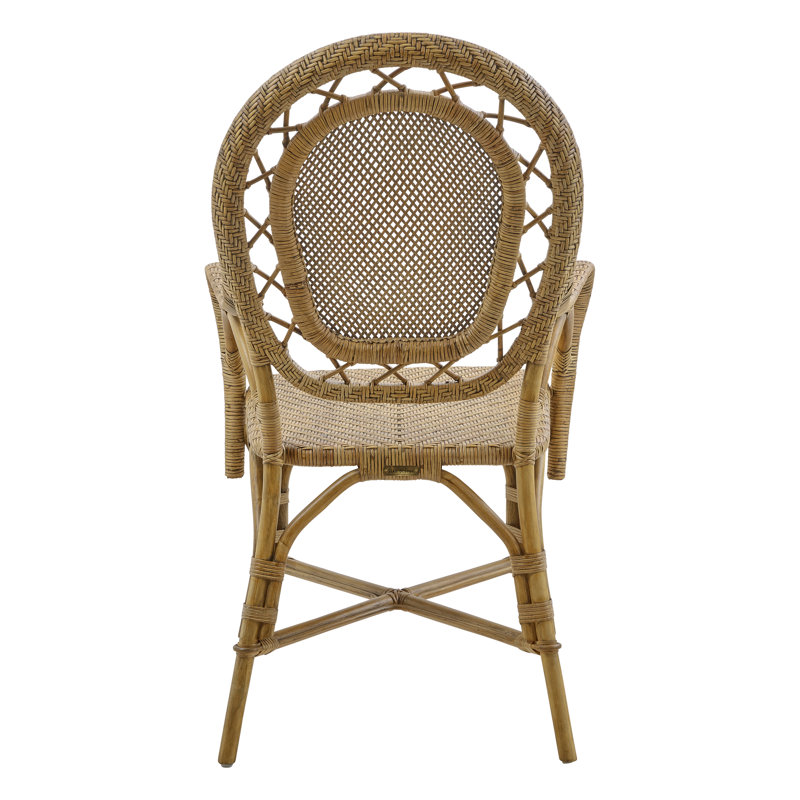 Romantica Rattan Dining Armchair, Antique
