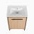 Bronagh 24.02'' Single Bathroom Vanity with Ceramic Top