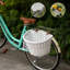 Panier avant en osier pour vélo-206961221