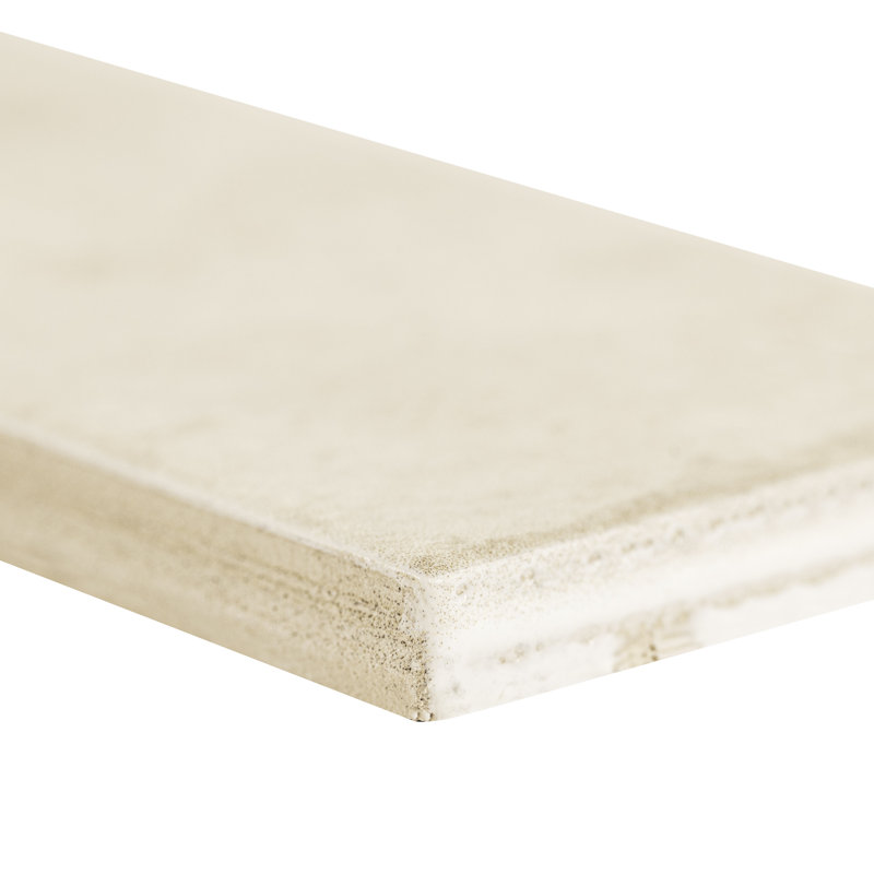 Zarah 2 in. x 10 in. Glossy Ceramic Subway Wall Tile, Oat