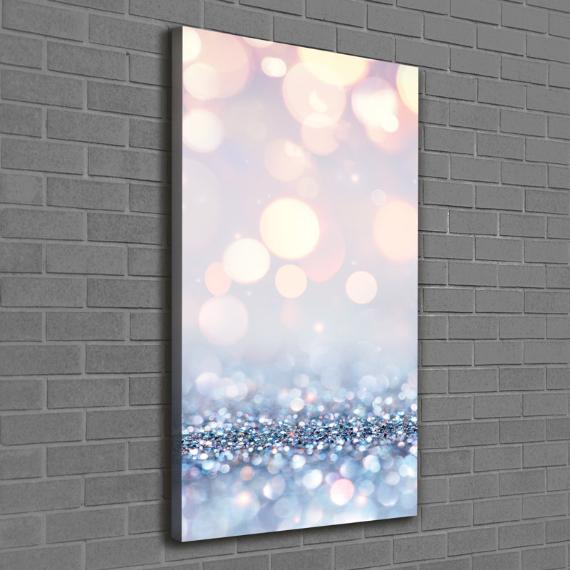 Shiny Background - Wrapped Canvas Print
