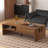 51.1" Rectangular Coffee Table With Led Ambient Lights And Two Dust-proof Storage Compartments