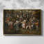 La danse du mariage, v. 1566-Peter Bruegel l'Ancien, toile tendue avec châssis-138755755-138755760