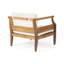 Chaise de patio d'extérieur avec coussins Leist-192065659