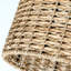 Lannister Rattan Semi Flush Mount