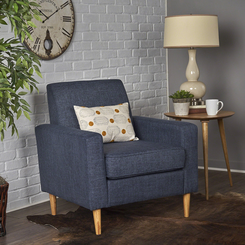 Fauteuil club, Bleu très foncé