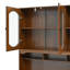 Bureau de rangement avec ports de charge et huche
