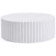 Coffee Table POZZA 117 cm 117 cm White