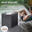 EHHLY Deck Box, 51 Gallon Package Bin Delivery Box for Outside Front Porch, Small Patio Outdoor Storage Boxes Waterproof, UV Resistant Plastic Resin Pool Storage Bins with lids-102731331