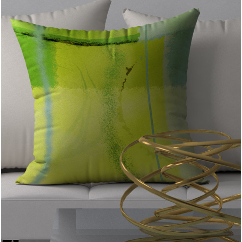 Magnifique housse de coussin carré et insert, 20 po X 20 po