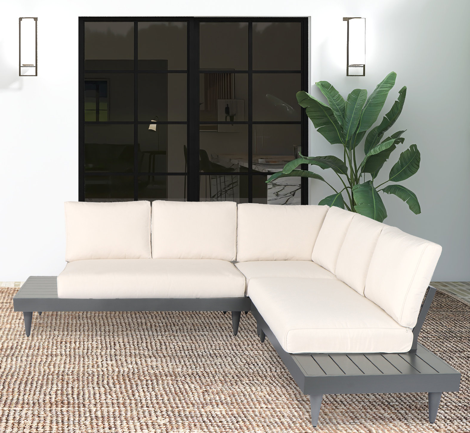 Eleshia 94" Sunbrella® Patio Sectional