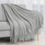 Jeté doux pour canapé, rose clair, 50 x 60-94571950-94571952-94571958