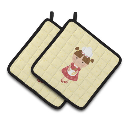 Caroline's Treasures Striped Polyester Potholder