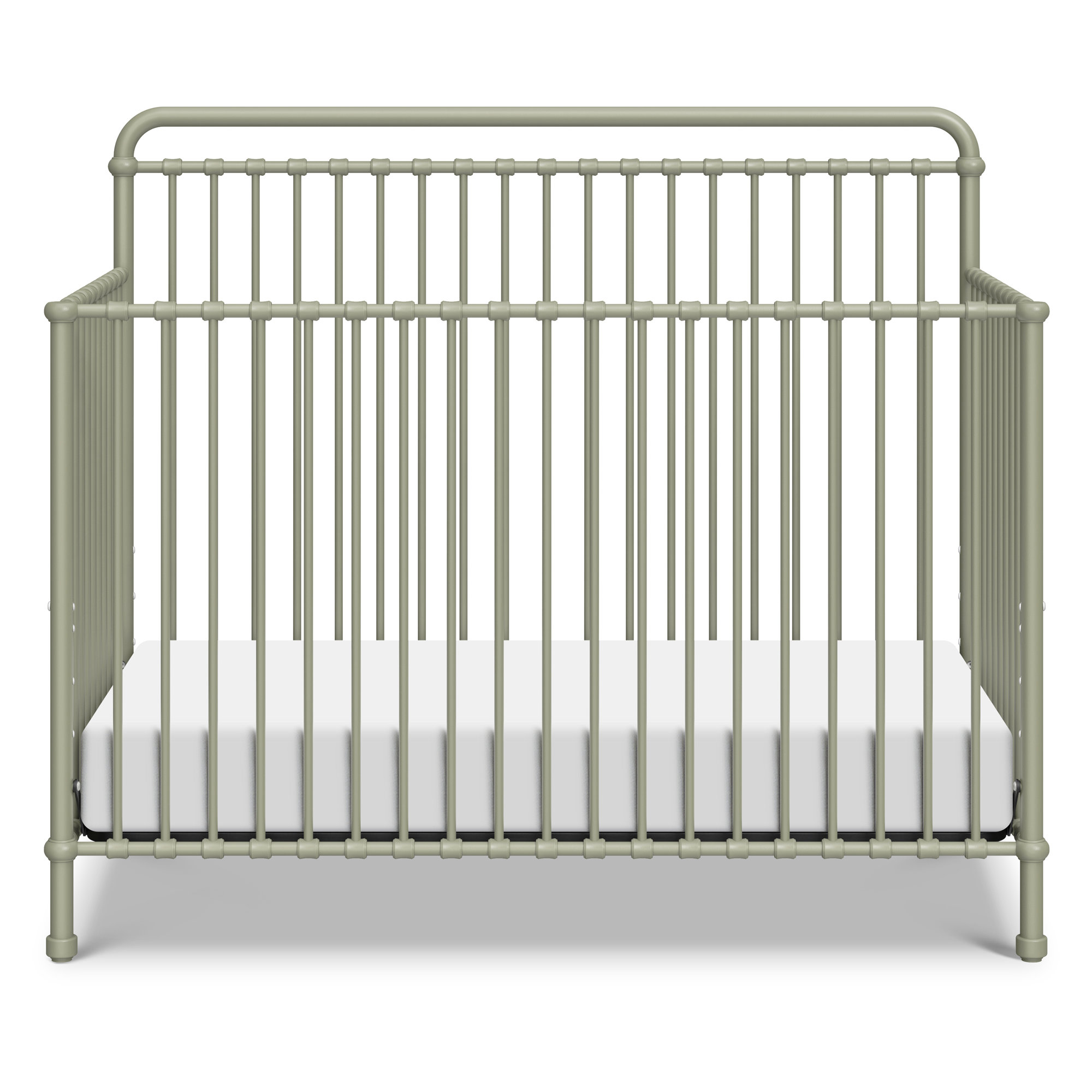 Winston 4-Conversion Steel Convertible Crib , Heirloom Sage