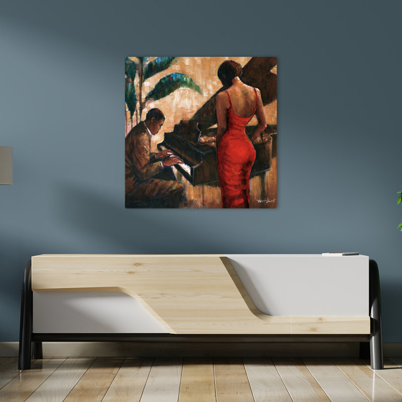 Enchanting Keys, art contemporain, H 36 po x l 36 po