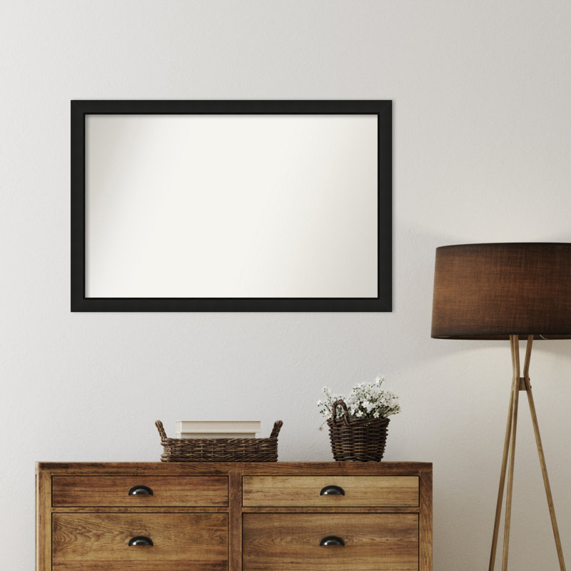 Phil Solid Wood Frame Mirror, 27.25" x 41.25", Rectangle