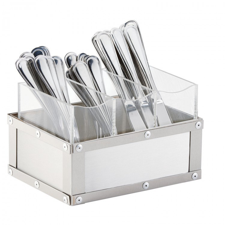 Open Flatware Rack Cal-Mil Urban Flatware Organizer | Wayfair