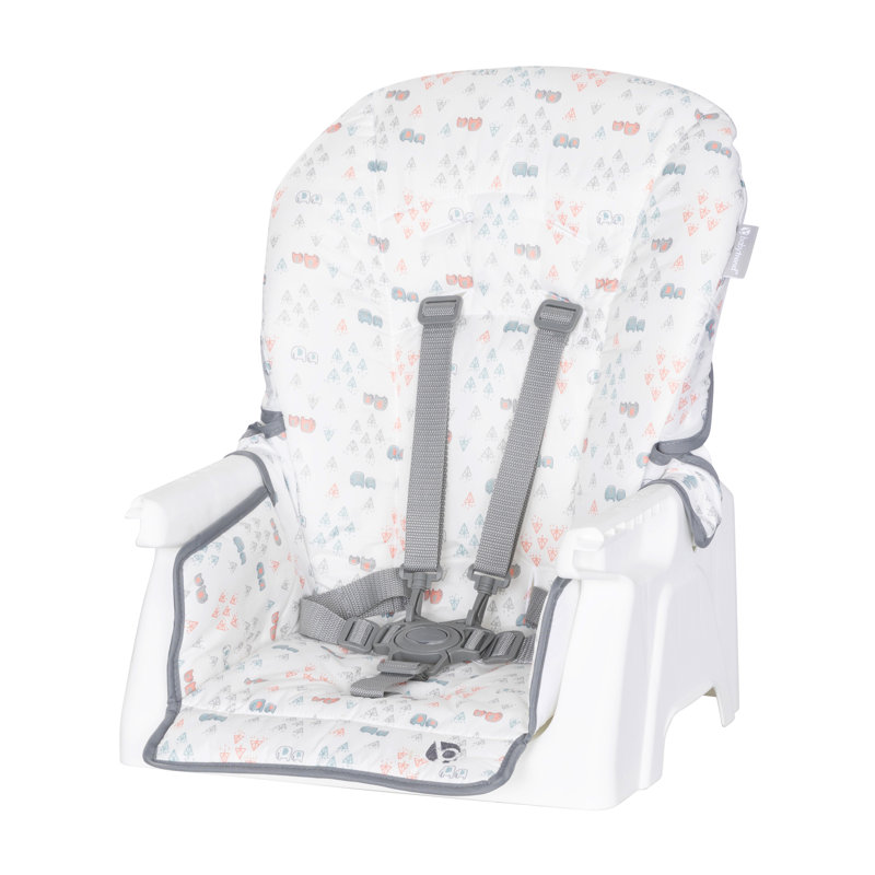 Adapt SpaceSaving Booster Chair - Elephant Meadow Coral