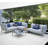 Conic Rectangular Outdoor Side Table , 29.2'' in. W 20.5'' in. D-55818391