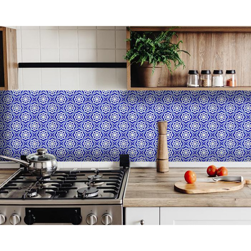 4 in. W x 4 in. L Fireplace Surround and Shower Peel and Stick Mosaic Tile