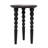 Mango Wood Spindle Side Table