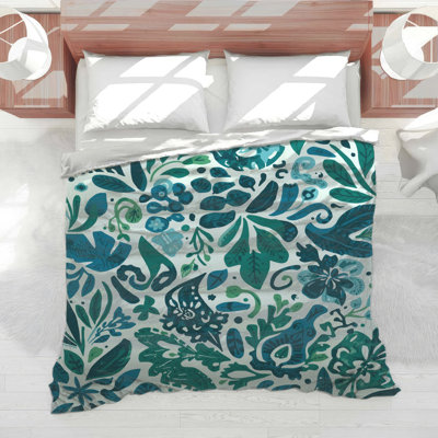 Floral Botanical Pattern Comforter