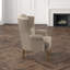Linen Wingback Chair