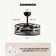 Khemani 20" Farmhouse Caged Ceiling Fan With Light Kit and Remote Control