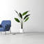 Jorah Faux Tree in Pot Liner-572347848