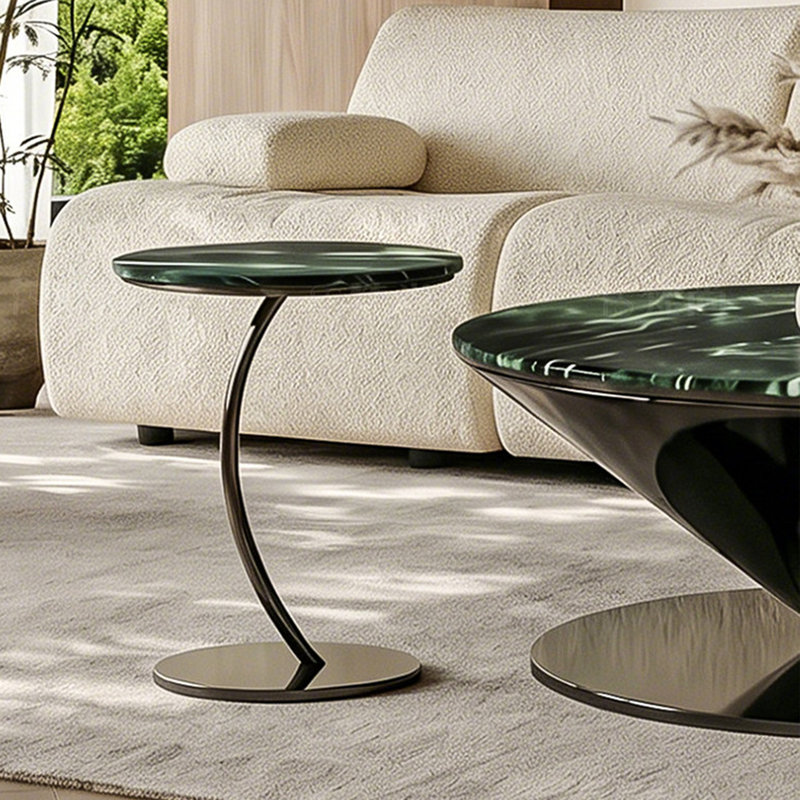 Table basse Luxury, 15" H x 35.4" W x 35.4" D