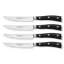 Classic Ikon Four Piece Steak Knife Set, Black Chest