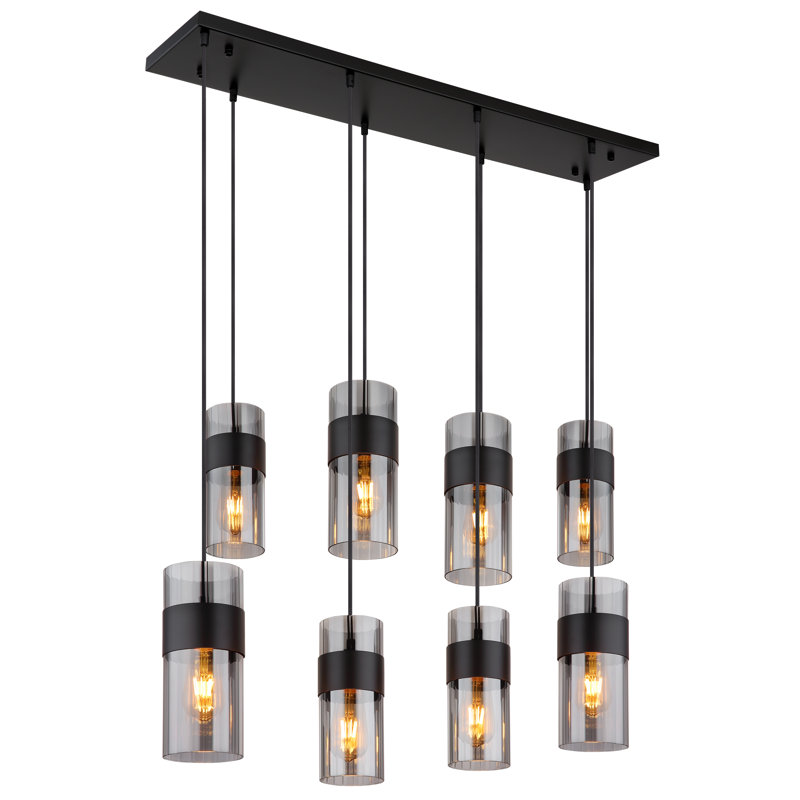 Natily 8 - Light Matte Black Pendant