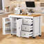 Îlot de cuisine avec rangement et table de salle à manger extensible Arlonda-1856103555