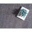 Tapis gris en jute tressé à la main Jolie-40279014