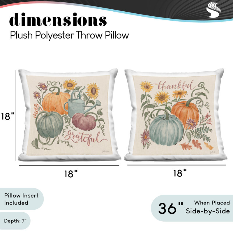 No Decorative Addition Throw Pillow